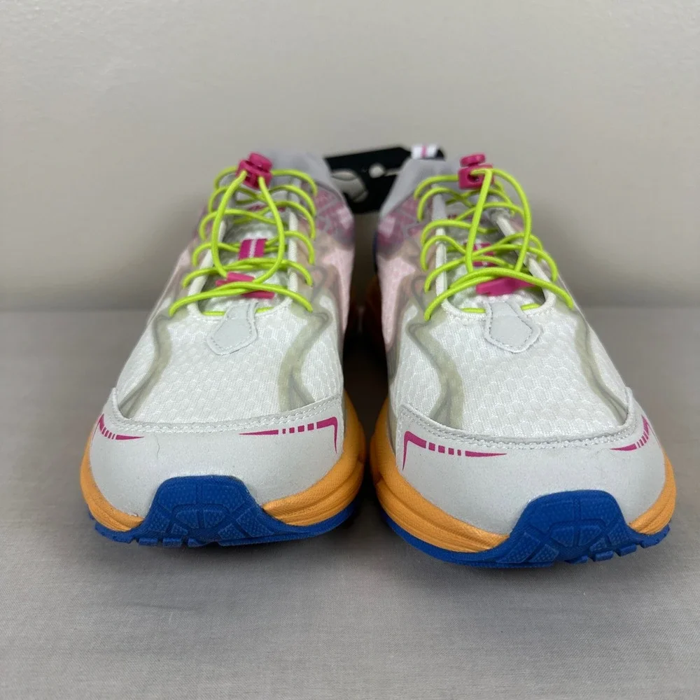 Avia Women's 10 AV Fashion Bungee Sneakers Multi-Color Mesh Walking Workout NEW
